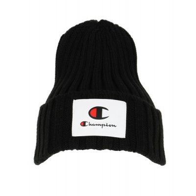 Beanie Cap Patch Logo, Black Beauty, No Size,  Pannband