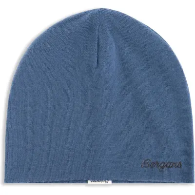 Bergans Allround Thin Merino Beanie Granite Blue