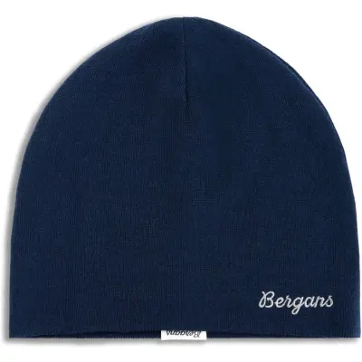 Bergans Allround Thin Merino Beanie Navy Blue