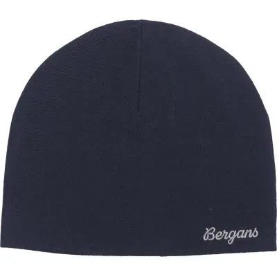 Bergans Allround Thin Merino Beanie Navy Blue
