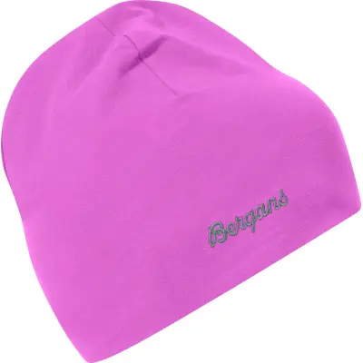 Bergans Juniors' Cotton Beanie Viola Violet