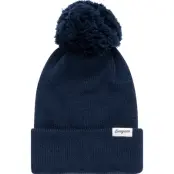 Bergans Junior's Storetind Wool Pom Beanie Navy Blue