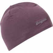 Bergans Juniors' Wool Beanie Dark Ruby Purple