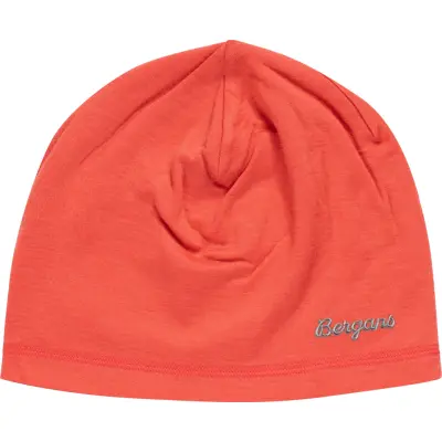 Bergans Juniors' Wool Beanie Peachy Red