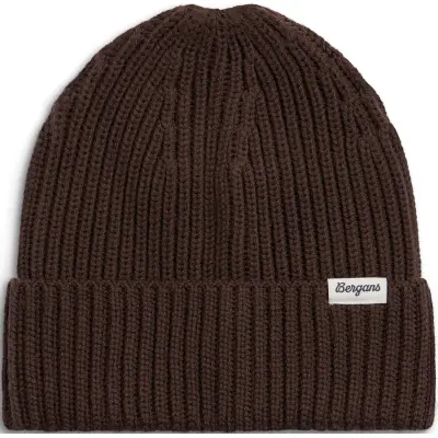 Bergans Nordmarka Merino Beanie Dark Chocolate