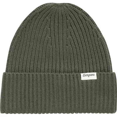 Bergans Nordmarka Merino Beanie Dark Olive Green