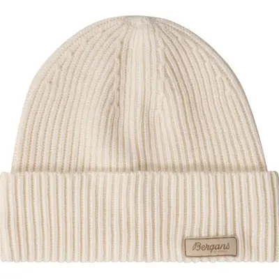 Bergans Nordmarka Merino Beanie Vanilla White