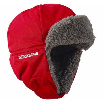 Biggles Kid's Cap 3, Chili Red, 56,  Didriksons