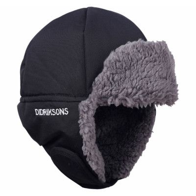 Biggles Kid's Cap, Black, 54,  Didriksons