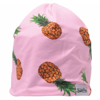 Blount & Pool Beanie, Pink Pineapple Print, Ones,  Blount And Pool