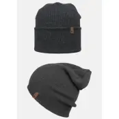 Borgholm Hat, Anthracite, 56-59, Pannband