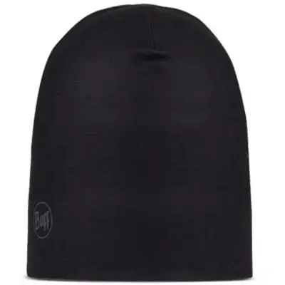 Buff Beanie Ecostretch Solid Black