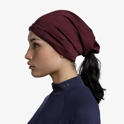 Buff Lightweight Merino Solid Garnet barnhalsvärmare
