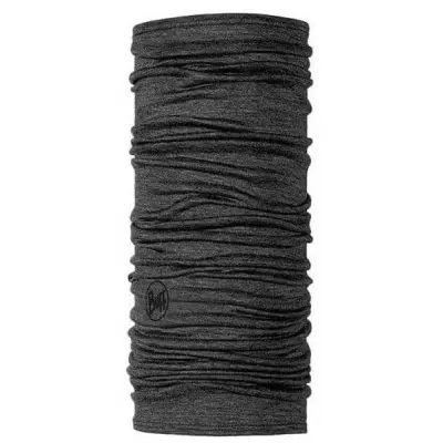 Buff Lightweight Merino Wool Solid Grey