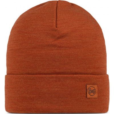 Buff Merino Heavyweight Beanie Solid Cinnamon