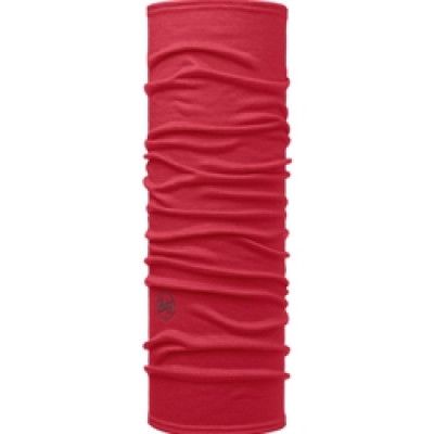 Buff Merinowool Solid Red Scarlet