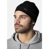 Camo Printed Wool Beanie, Black, Onesize, Pannband