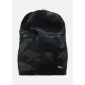 Camo Printed Wool Beanie, Dolive, Onesize, Pannband