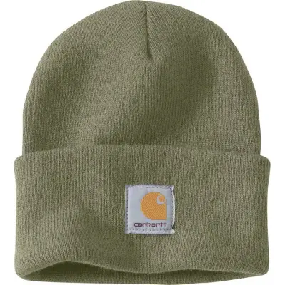 Carhartt Knitted Cuffed Beanie Dusty Olive