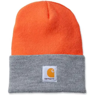 Carhartt Workwear Carhartt Watch Hat Bright Orange/H.Grey