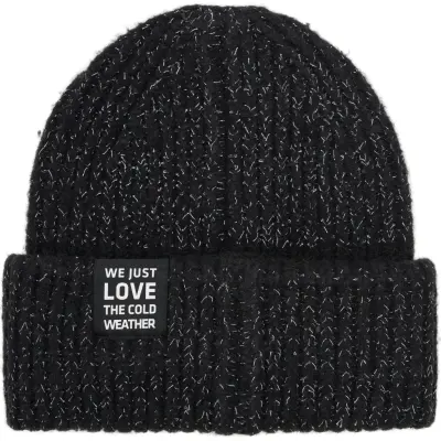 Color Kids Juniors' Beanie With Wool & Reflex Phantom