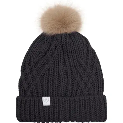 Color Kids Juniors' Hat With Wool & Detachable Fur Phantom