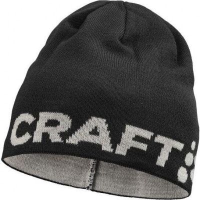 Craft ADV NORDIC TRAININGMERINO LOGO HAT Black/Ghost