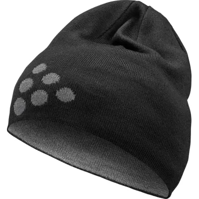 Craft Unisex Adv Nordic Training Merino Logo Hat Black/black