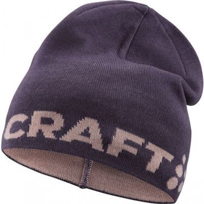 Craft Unisex Adv Nordic Training Merino Logo Hat Dark Plum