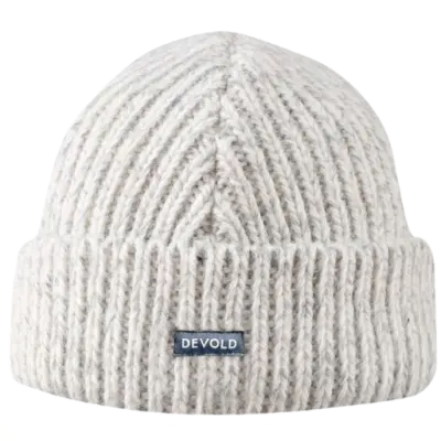 Devold Nansen Wool Beanie Grey Melange