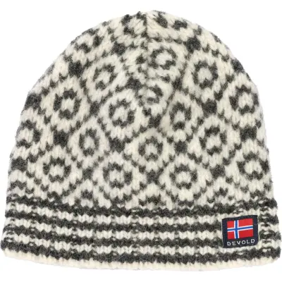 Devold Svalbard Wool Beanie Offwhite/anthracite