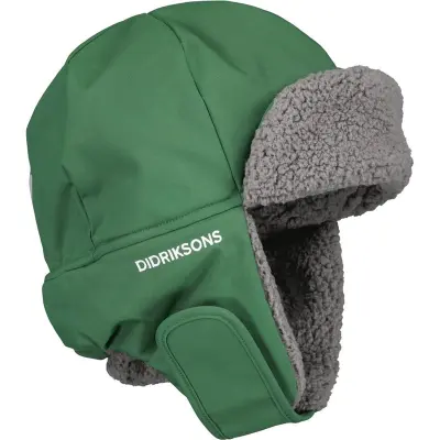 Didriksons Biggles Cap 6 Pine Green Pine Green 52