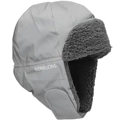 Didriksons Biggles Refl Cap Kids Silver