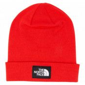 Dockwkr Rcyld Beanie, Fiery Red/Tnf Black, Onesize,  The North Face
