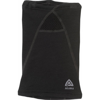 Aclima Doublewool Neck Gaiter Unisex Jet Black