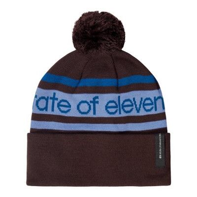 Elevenate People Beanie Maroon Brown