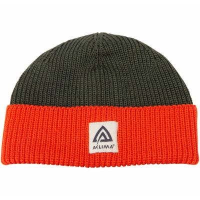 Explorer Beanie, Unise, Olive Night/Poinciana, Onesize,  Pannband