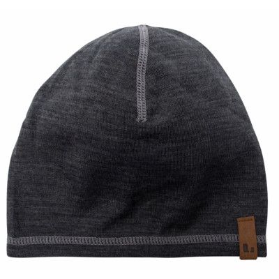 Flen Merino Hat, Anthracite, 56-60,  Lindberg