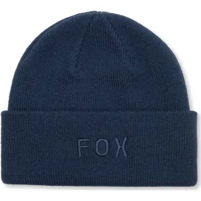 Fox Unisex Wordmark Beanie Midnight