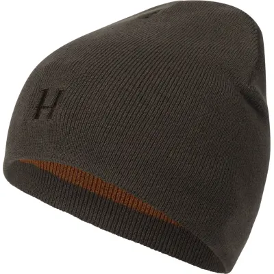 Härkila Reversible Beanie Shadow Brown/rustique Clay