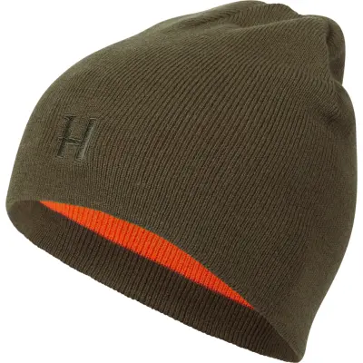 Härkila Reversible Beanie Willow Green/orange