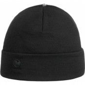 Buff Heavyweight Merino Wool Hat Loose Solid Black