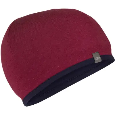 Icebreaker Pocket Hat Cherry/Midnight