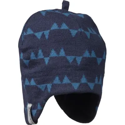 Isbjörn Kids Eaglet Knitted Cap Denim