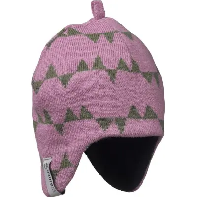 Isbjörn Kids Eaglet Knitted Cap Dusty Pink