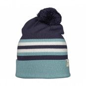 Isbjörn Reindeer Knitted Beanie Kids Navy