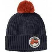 Jack Wolfskin Kids' Pompom Badge Beanie Night Blue