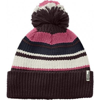 Jack Wolfskin Kids' Pompom Beanie Boysenberry