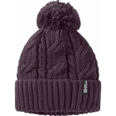 Jack Wolfskin Pompom Beanie Midnight Plum