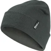 Jack Wolfskin Rib Beanie Slate Green